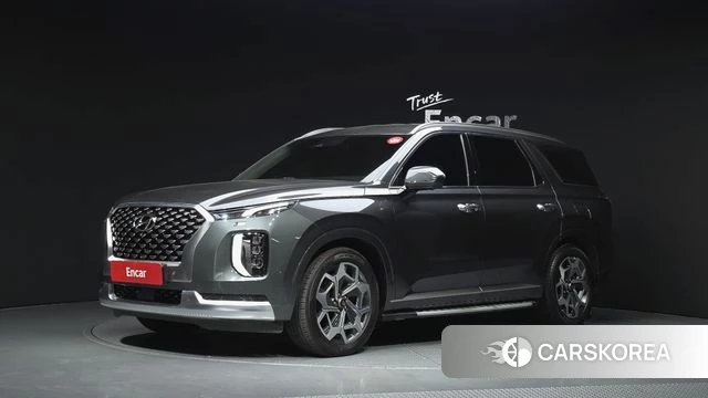 Hyundai Palisade 2021 Серый из Кореи