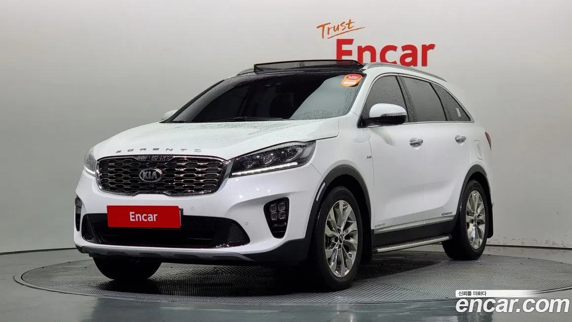 Kia The New Sorento 2019 Белый из Кореи