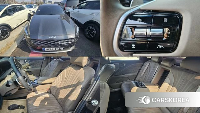 Kia K8 2021 Серый из Кореи