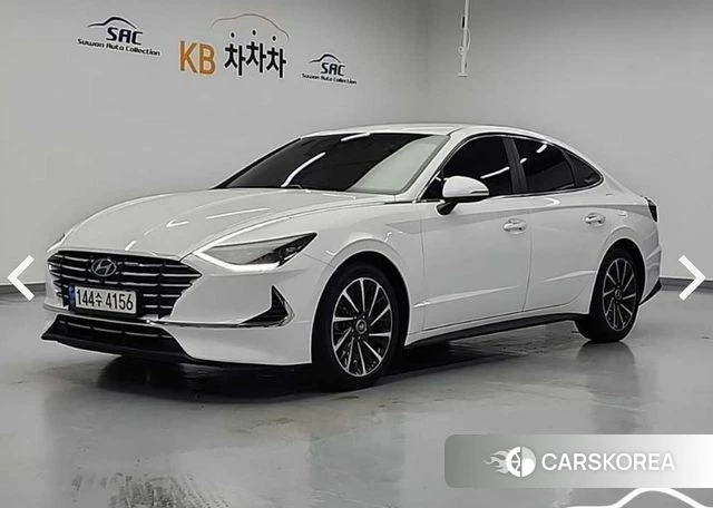 Hyundai Sonata (DN8) 2021 Белый из Кореи
