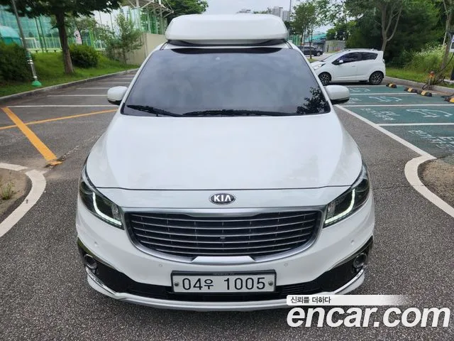 Kia All New Carnival 2018 Белый из Кореи