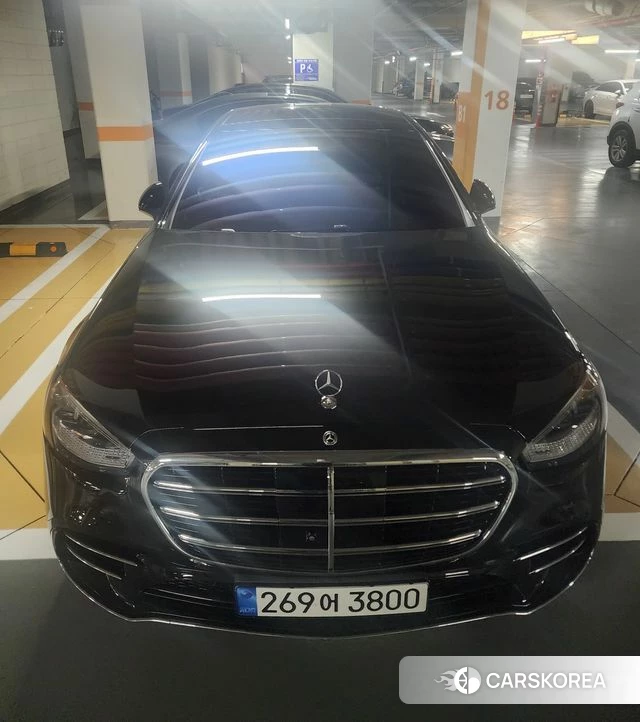 Mercedes-Benz S-Class W223 2022 Черный из Кореи