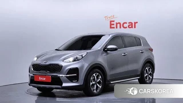 Kia Sportage The Bold 2018 Серебристо-серый из Кореи