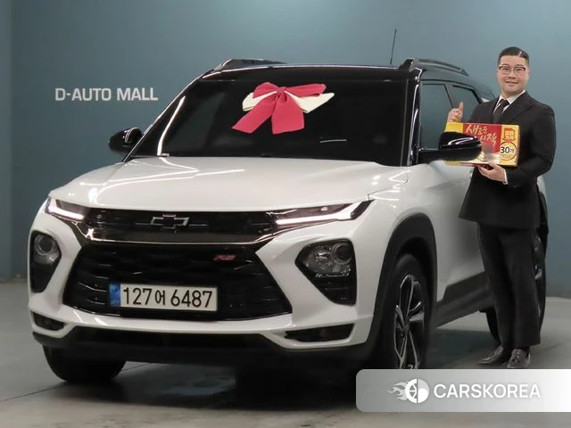 Chevrolet (GM Daewoo) Trailblazer 2022 Белый из Кореи