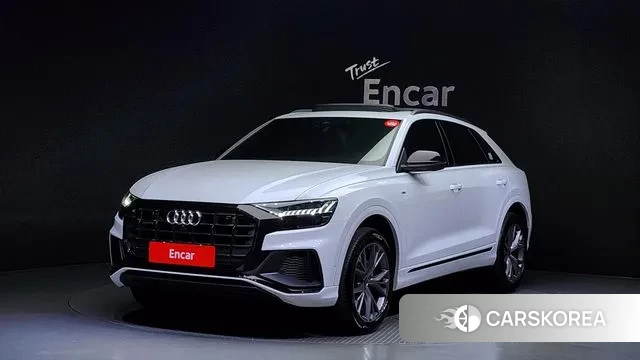 Audi Q8 (4M) 2022 Белый из Кореи
