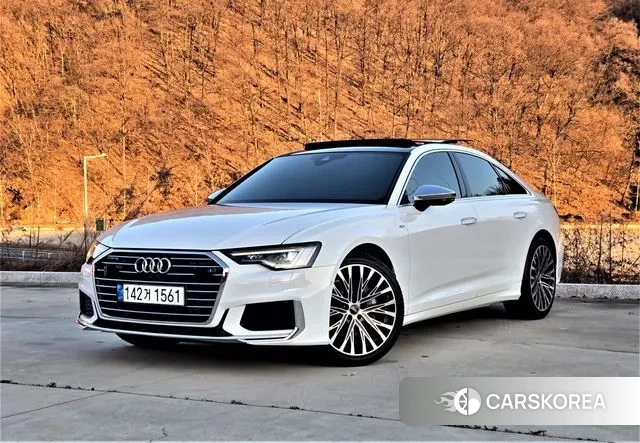 Audi A6 (C8) 2020 Белый из Кореи