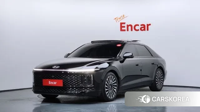Hyundai Grandeur (GN7) 2023 Черный из Кореи