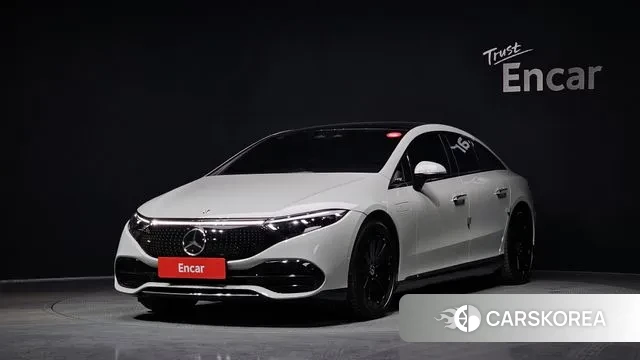 Mercedes-Benz EQS V297 2023 Серебристо-серый из Кореи