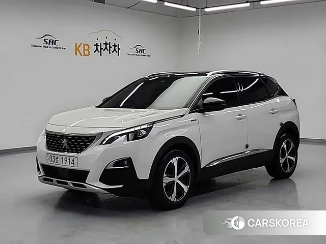 Peugeot 3008 second generation 2019 Белый из Кореи