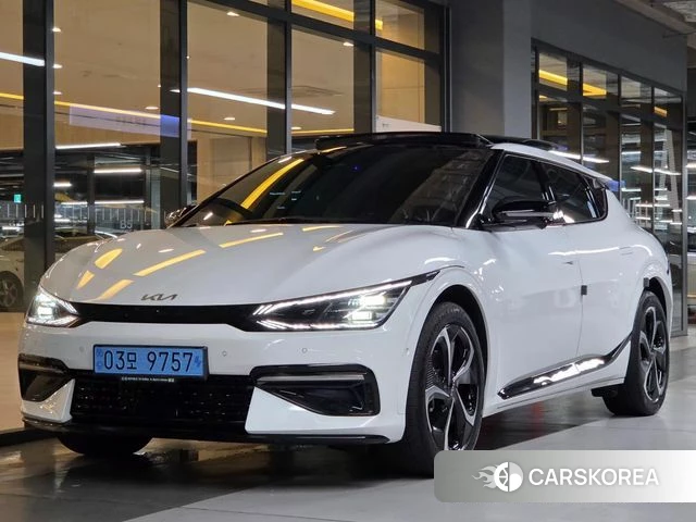 Kia EV6 2024 Белый из Кореи