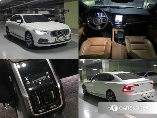Volvo S90 2021 Белый из Кореи