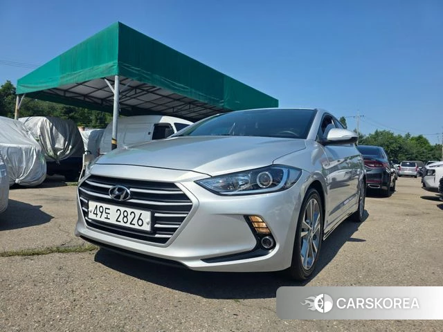 Hyundai Avante AD 2018 Серебряный из Кореи