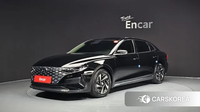 Hyundai The New Grandeur IG Hybrid 2020 Черный из Кореи