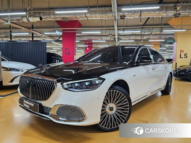 Mercedes-Benz S-Class W223 2023 Белый двухцветный из Кореи