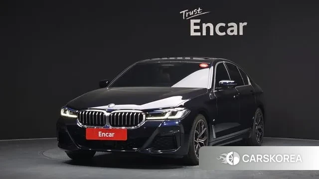 BMW 5 Series (G30) 2022 Синий из Кореи