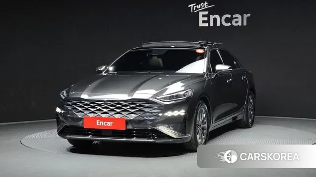 Kia K8 Hybrid 2022 Серый из Кореи