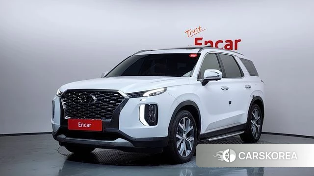 Hyundai Palisade 2019 Белый из Кореи