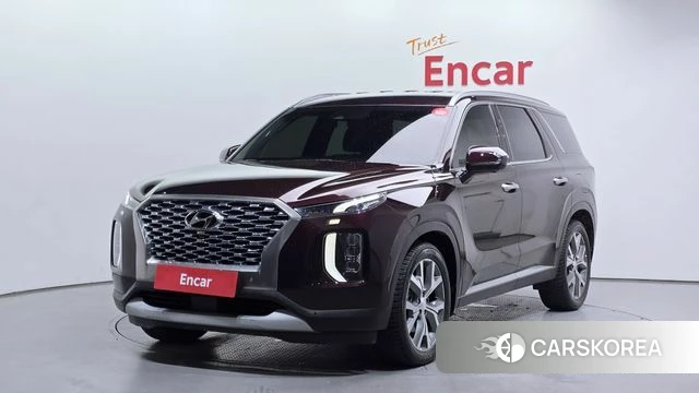 Hyundai Palisade 2022 Красный из Кореи