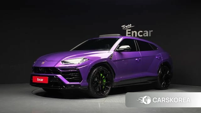 Lamborghini Urus 2022 Фиолетовый из Кореи
