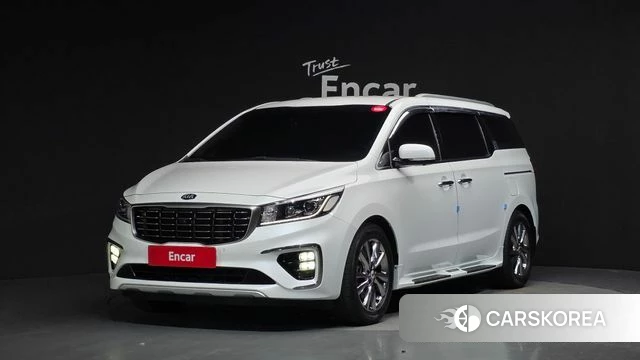Kia The New Carnival 2019 Белый из Кореи