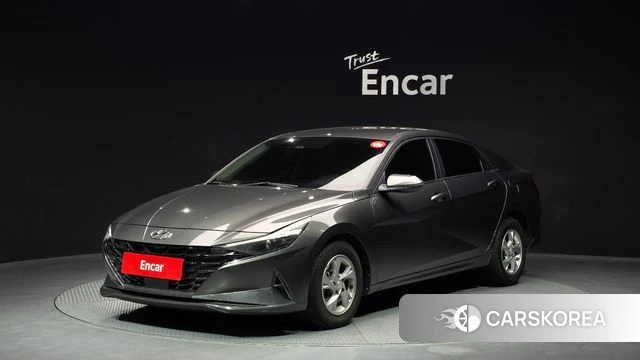 Hyundai Avante (CN7) 2021 Серый из Кореи