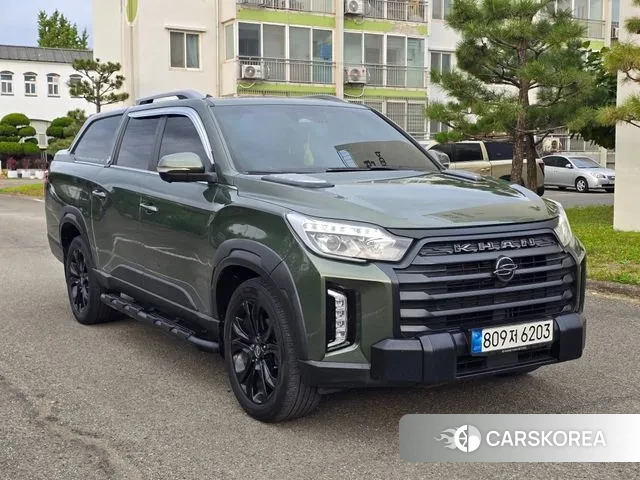 Ssangyong The New Rexton Sports Cannes 2022 Зеленый из Кореи