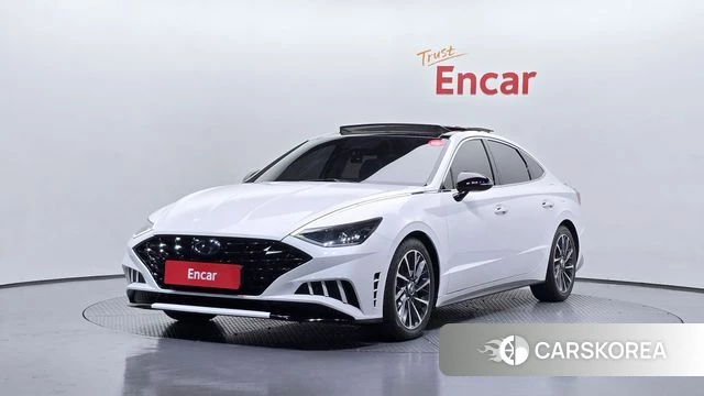 Hyundai Sonata (DN8) 2020 Белый из Кореи