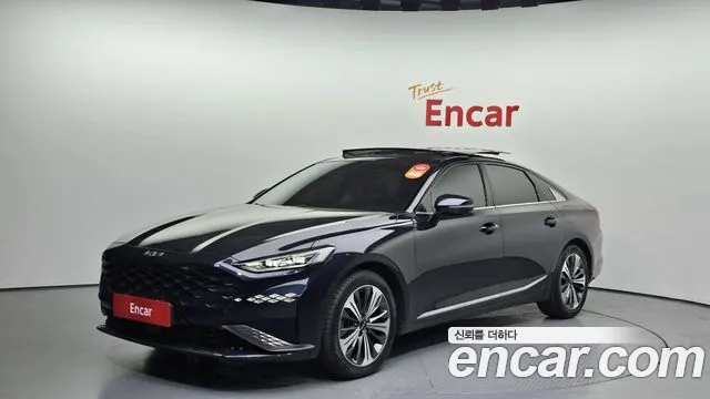 Kia K8 2021 Синий из Кореи