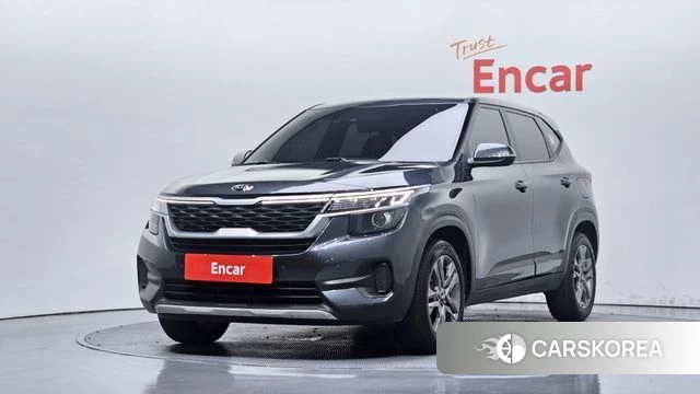 Kia Seltos 2020 Серый из Кореи