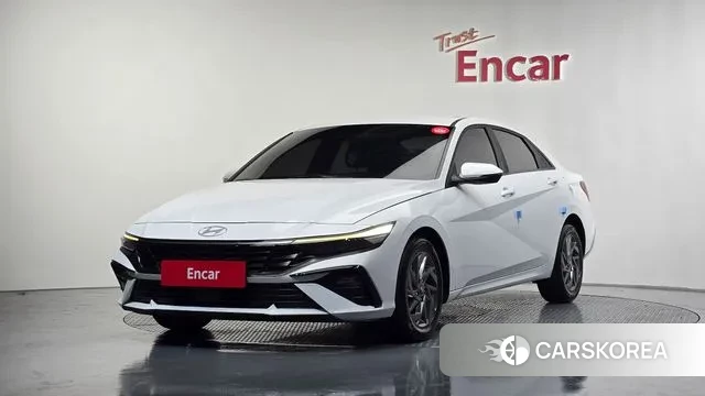 Hyundai The New Avante (CN7) 2023 Белый из Кореи