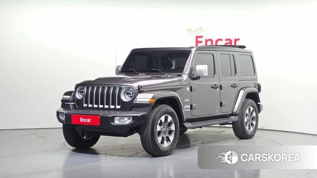Jeep Wrangler (JL) 2021 Серый из Кореи