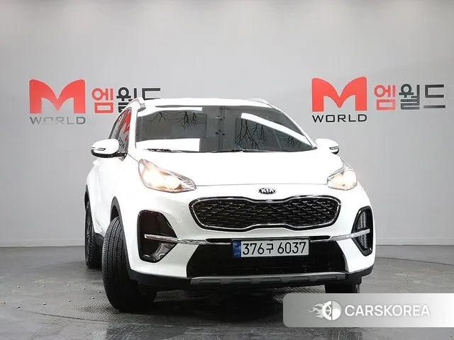 Kia Sportage The Bold 2021 Белый из Кореи