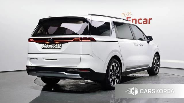 Kia Carnival 4th generation 2021 Белый из Кореи
