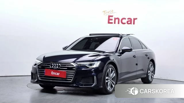 Audi A6 (C8) 2021 Синий из Кореи