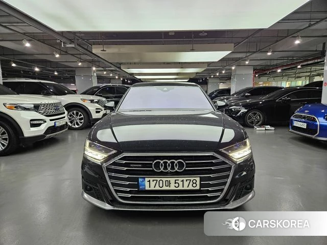 Audi A8 (D5) 2021 Черный из Кореи
