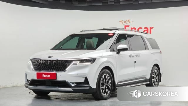 Kia Carnival 4th generation 2021 Белый из Кореи