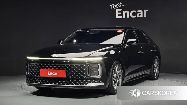 Hyundai Grandeur (GN7) 2023 Черный из Кореи