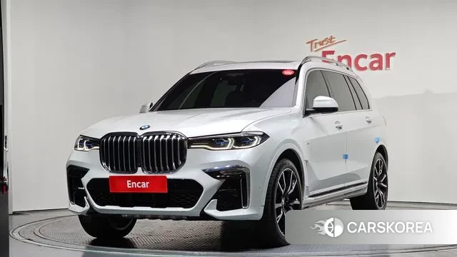 BMW X7 (G07) 2022 Белый из Кореи