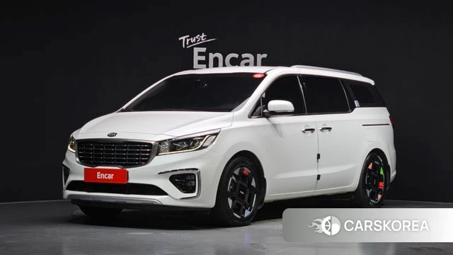Kia The New Carnival 2018 Белый из Кореи