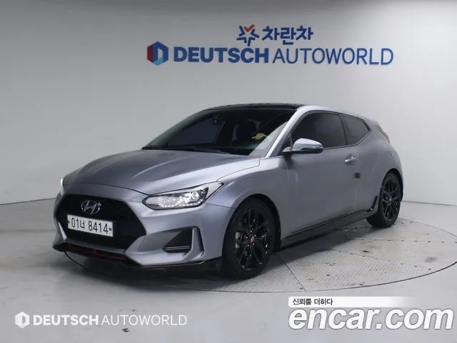 Hyundai Veloster (JS) 2018 Серебристо-серый из Кореи