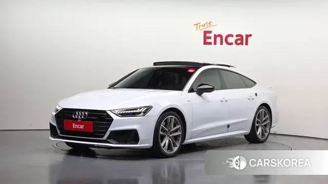 Audi A7 (4K) 2023 Белый из Кореи