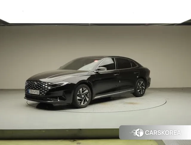 Hyundai The New Grandeur IG Hybrid 2021 Черный из Кореи