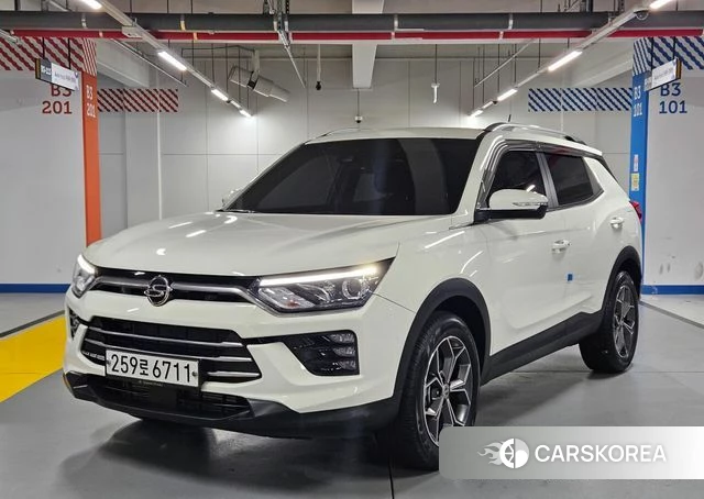 Ssangyong Beautiful Korando 2020 Белый из Кореи