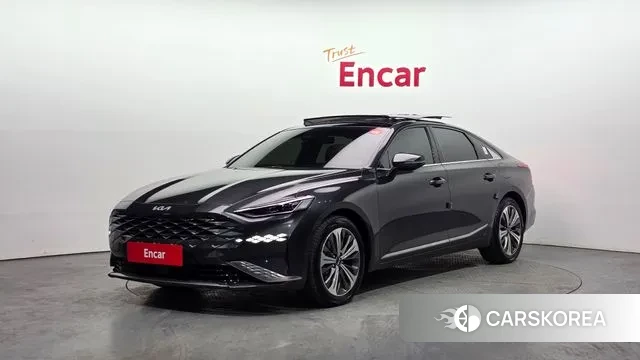 Kia K8 Hybrid 2021 Серый из Кореи