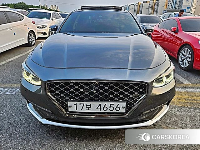 Hyundai Grandeur IG Hybrid 2019 Серый из Кореи