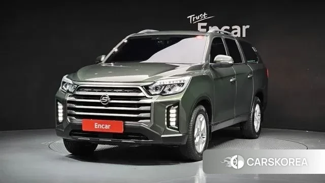 Ssangyong The New Rexton Sport 2022 Светло-зеленый из Кореи