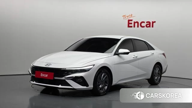 Hyundai The New Avante Hybrid (CN7) 2025 Белый из Кореи