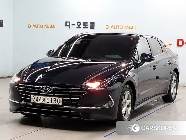 Hyundai Sonata (DN8) 2019 Синий из Кореи
