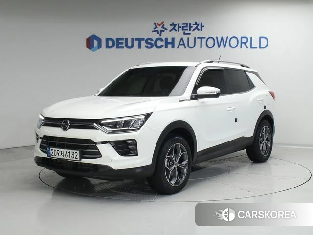 Ssangyong Beautiful Korando 2022 Белый из Кореи