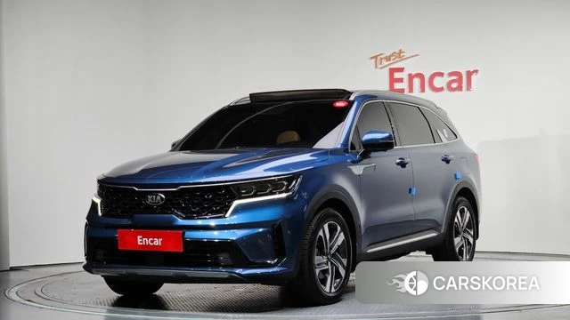 Kia Sorento 4th Generation 2021 Синий из Кореи